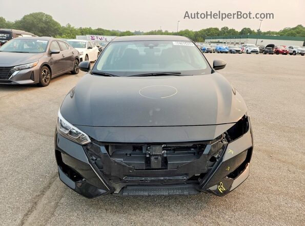 3N1AB8CV5PY311835 2023 NISSAN SENTRA Black Դիմացի տեսք