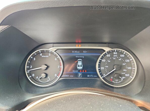 3N1AB8CV5PY311835 2023 NISSAN SENTRA Black Սարքավորումների վահանակի տեսք