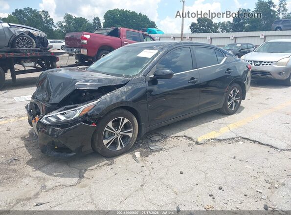 3N1AB8CV5PY324617 2023 NISSAN SENTRA Black Front left