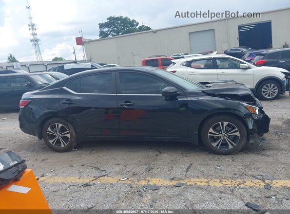 3N1AB8CV5PY324617 2023 NISSAN SENTRA Black Rear interior view