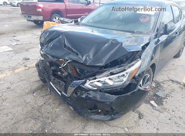 3N1AB8CV5PY324617 2023 NISSAN SENTRA Black Front view