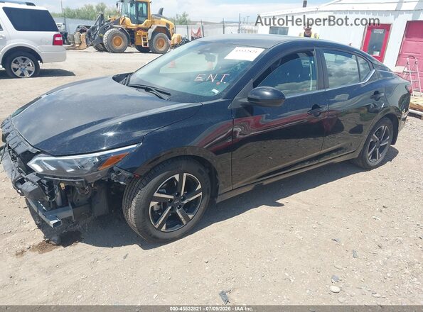 3N1AB8CV5RY203296 2024 NISSAN SENTRA Black Przód lewy