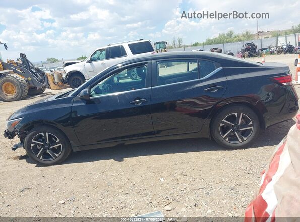 3N1AB8CV5RY203296 2024 NISSAN SENTRA Black Widok wnętrza 360 stopni