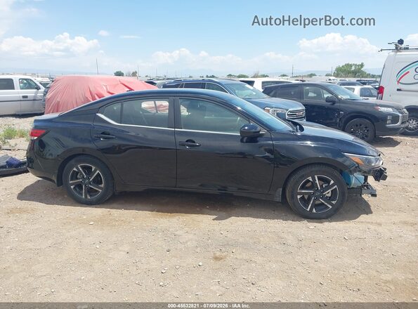 3N1AB8CV5RY203296 2024 NISSAN SENTRA Black Widok wnętrza z tyłu
