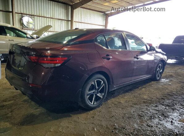 3N1AB8CV5RY204691 2024 NISSAN SENTRA Burgundy Rear right