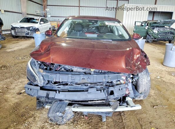 3N1AB8CV5RY204691 2024 NISSAN SENTRA Burgundy Front view