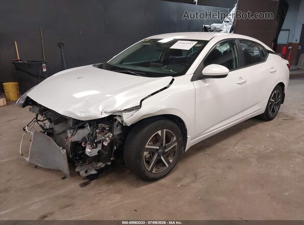 3N1AB8CV5RY249727 2024 NISSAN SENTRA Белый Передняя левая четверть