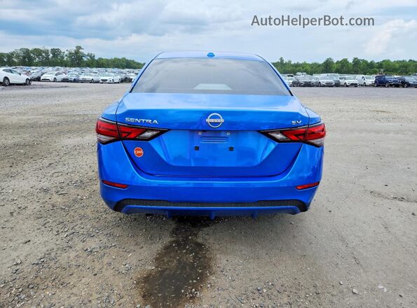 3N1AB8CV5RY338276 2024 NISSAN SENTRA Blue Вид ззаду