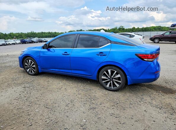 3N1AB8CV5RY338276 2024 NISSAN SENTRA Blue Задня ліва чверть
