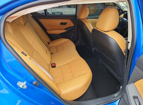 3N1AB8CV5RY338276 2024 NISSAN SENTRA Blue Вид задніх сидінь