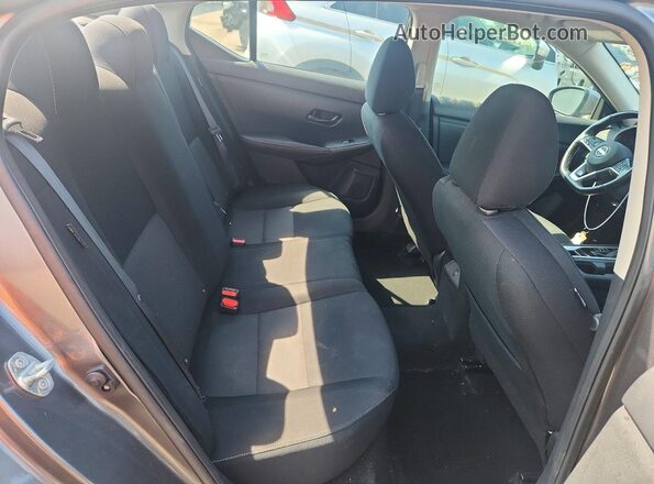 3N1AB8CV5SY228253 2025 NISSAN SENTRA Gray Rear seats view