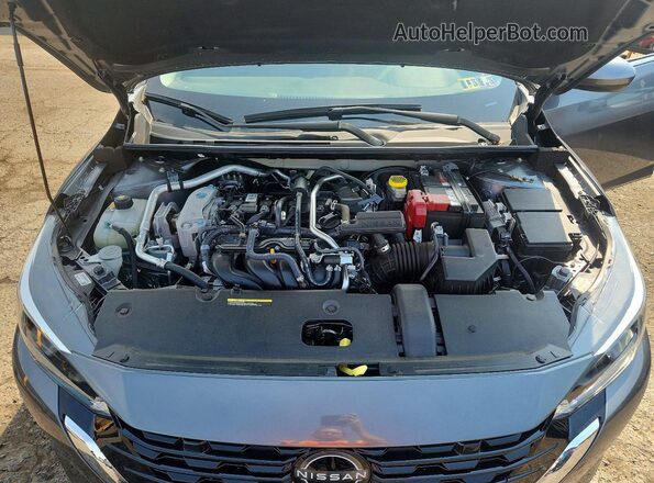 3N1AB8CV5SY228253 2025 NISSAN SENTRA Gray Rear interior view