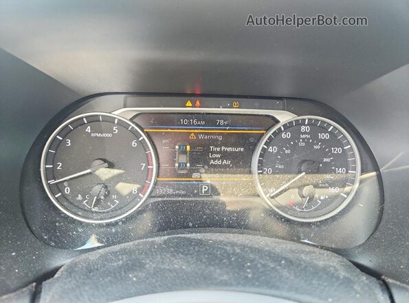 3N1AB8CV5SY228253 2025 NISSAN SENTRA Gray Instrument cluster view