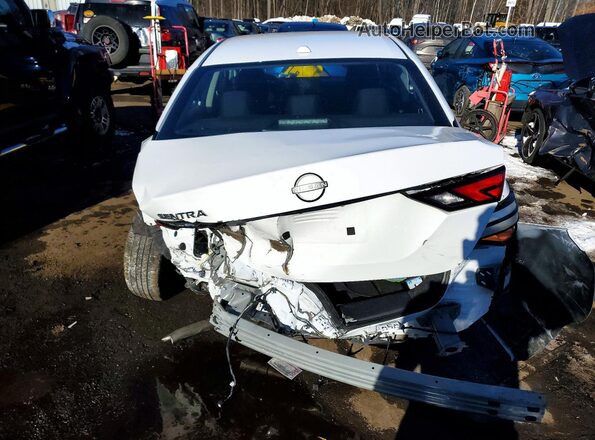 3N1AB8CV5SY239138 2025 NISSAN SENTRA White Widok z tyłu