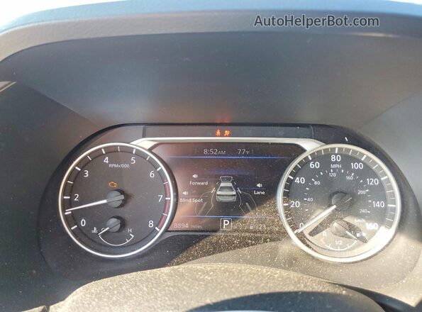 3N1AB8CV5SY257977 2025 NISSAN SENTRA Red Սարքավորումների վահանակի տեսք