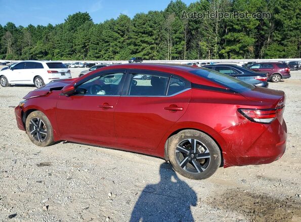 3N1AB8CV5SY257977 2025 NISSAN SENTRA Red Հետևի ձախ