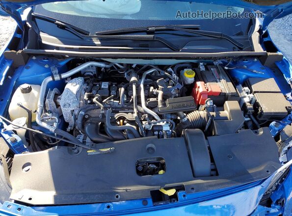 3N1AB8CV5SY259759 2025 NISSAN SENTRA Blue Вид задньої частини салону