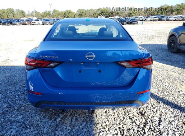 3N1AB8CV5SY259759 2025 NISSAN SENTRA Blue Вид ззаду