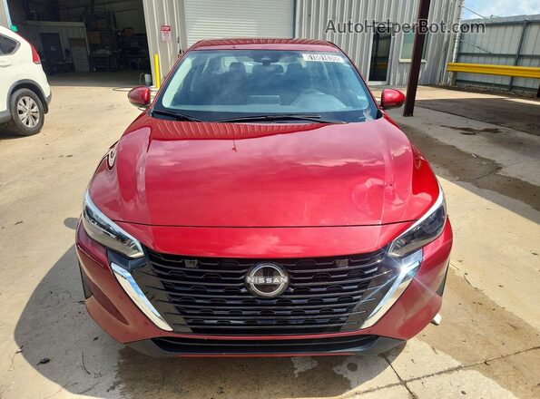 3N1AB8CV5SY282586 2025 NISSAN SENTRA Red Widok z przodu