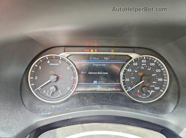 3N1AB8CV5SY282586 2025 NISSAN SENTRA Red Widok zestawu wskaźników