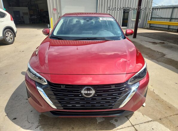 3N1AB8CV5SY282586 2025 NISSAN SENTRA Red Widok wnętrza 360 stopni