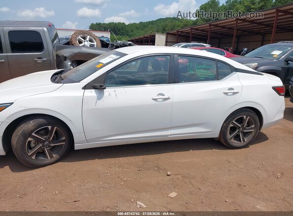 3N1AB8CV5SY287075 2025 NISSAN SENTRA White Vista interior de 360 grados