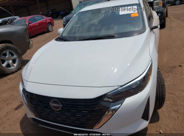 3N1AB8CV5SY287075 2025 NISSAN SENTRA White Vista del cuadro de instrumentos