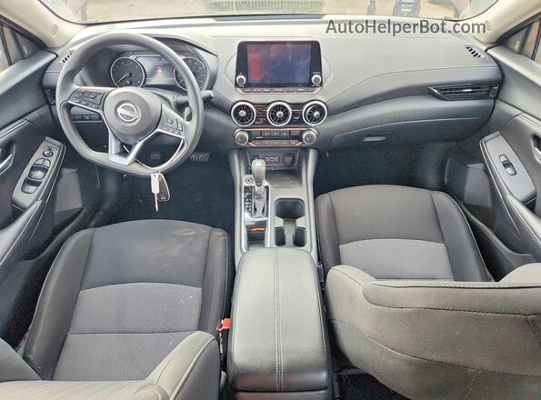 3N1AB8CV5SY288808 2025 NISSAN SENTRA Burgundy Вид панелі приладів