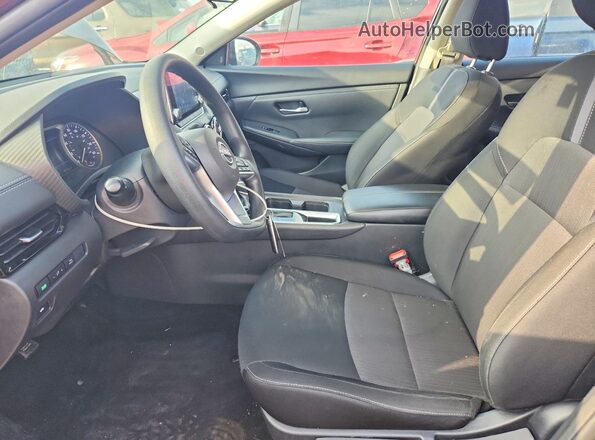 3N1AB8CV5SY288808 2025 NISSAN SENTRA Burgundy Вид салону спереду