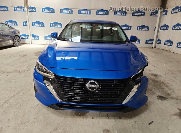 3N1AB8CV5SY299520 2025 NISSAN SENTRA Blue Front view