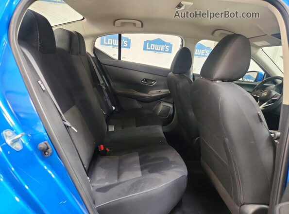 3N1AB8CV5SY299520 2025 NISSAN SENTRA Blue Rear seats view