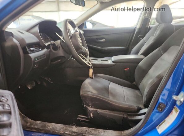 3N1AB8CV5SY299520 2025 NISSAN SENTRA Blue Front interior view