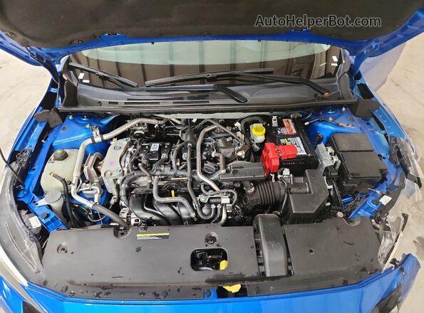 3N1AB8CV5SY299520 2025 NISSAN SENTRA Blue Rear interior view