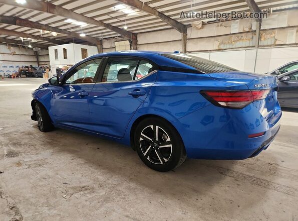 3N1AB8CV5SY299520 2025 NISSAN SENTRA Blue Rear left