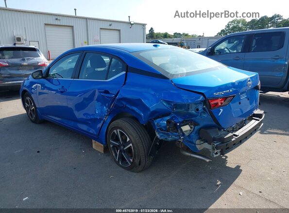 3N1AB8CV5SY317367 2025 NISSAN SENTRA Blue Tył lewy