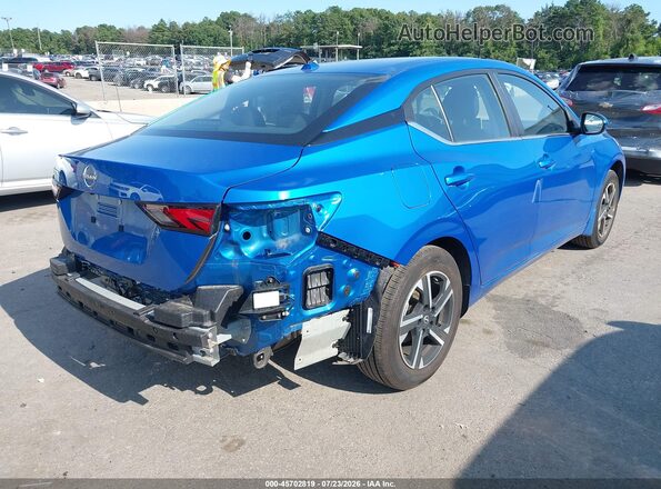 3N1AB8CV5SY317367 2025 NISSAN SENTRA Blue Tył prawy
