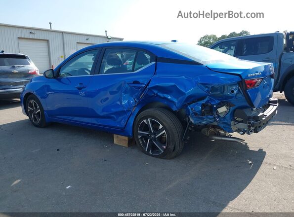 3N1AB8CV5SY317367 2025 NISSAN SENTRA Blue Widok z przodu