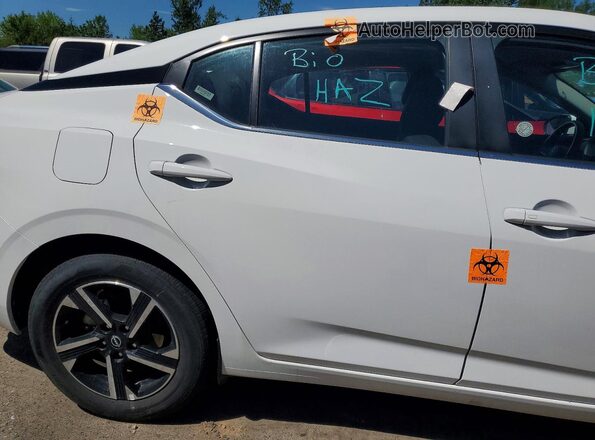 3N1AB8CV5SY322987 2025 NISSAN SENTRA Белый Вид задних сидений