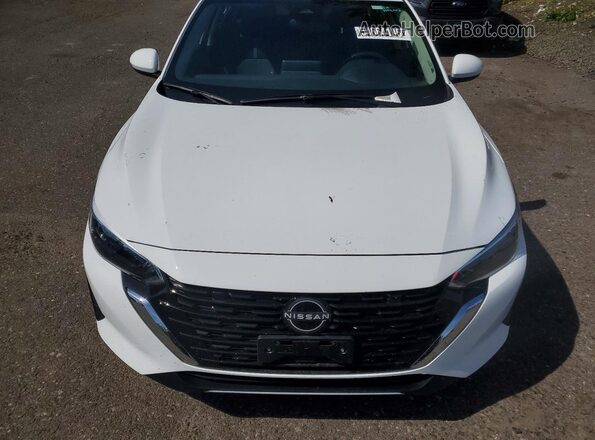 3N1AB8CV5SY322987 2025 NISSAN SENTRA Белый Вид задней части салона