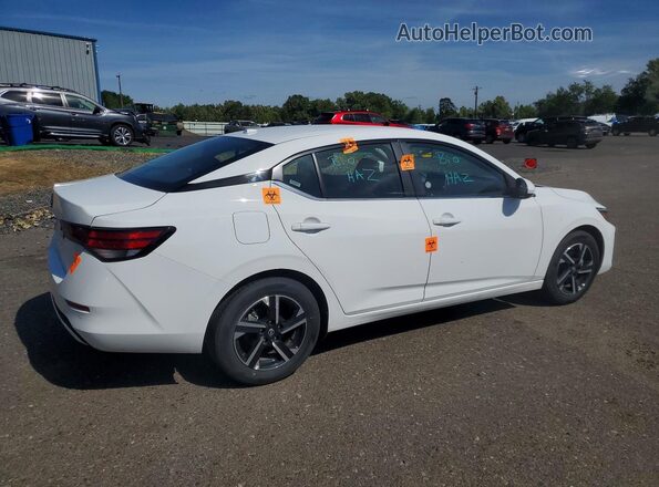3N1AB8CV5SY322987 2025 NISSAN SENTRA Белый Задняя правая четверть