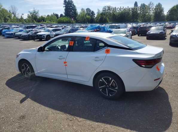 3N1AB8CV5SY322987 2025 NISSAN SENTRA Белый Задняя левая четверть