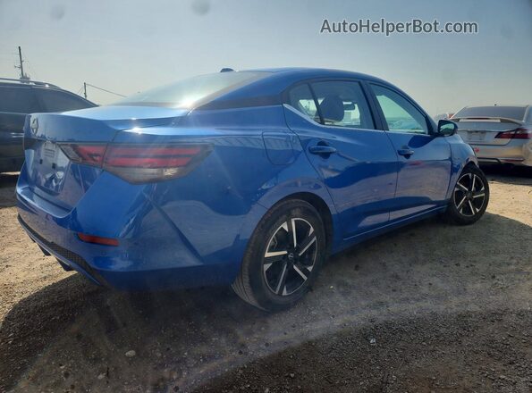 3N1AB8CV5SY375527 2025 NISSAN SENTRA Blue Trasero derecho