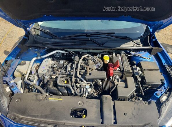 3N1AB8CV5SY375527 2025 NISSAN SENTRA Blue Vista interior trasera