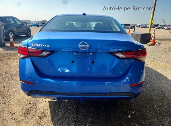 3N1AB8CV5SY375527 2025 NISSAN SENTRA Blue Vista trasera