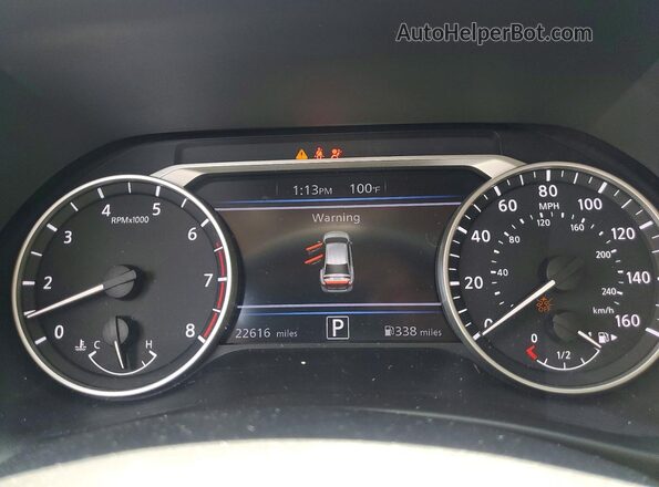 3N1AB8CV5SY384812 2025 NISSAN SENTRA Black Instrument cluster view