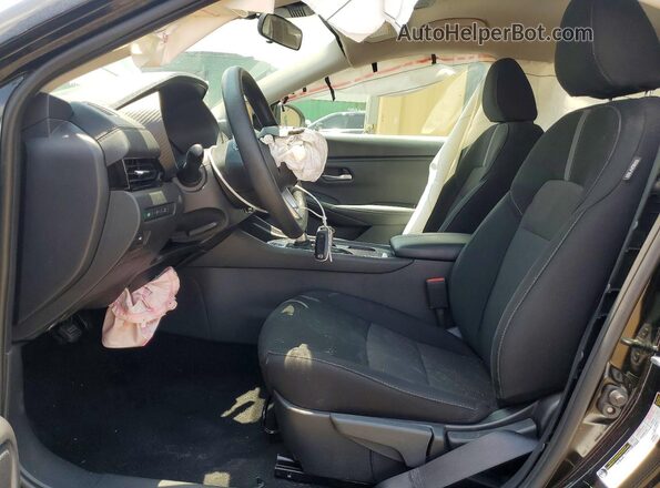3N1AB8CV5SY384812 2025 NISSAN SENTRA Black Front interior view