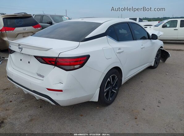 3N1AB8CV5SY385622 2025 NISSAN SENTRA Белый Задняя правая четверть