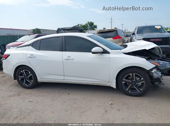 3N1AB8CV5SY385622 2025 NISSAN SENTRA Белый Вид задней части салона