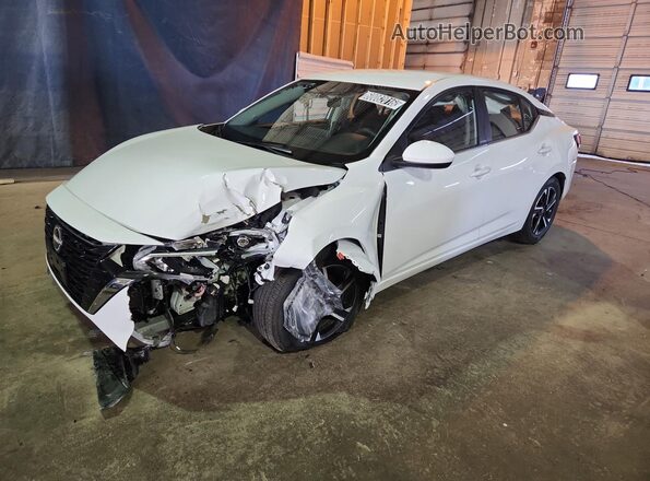 3N1AB8CV5SY400457 2025 NISSAN SENTRA White Vista de la etiqueta del VIN