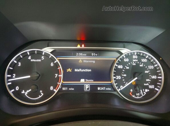 3N1AB8CV5SY426038 2025 NISSAN SENTRA Gray Vista del cuadro de instrumentos